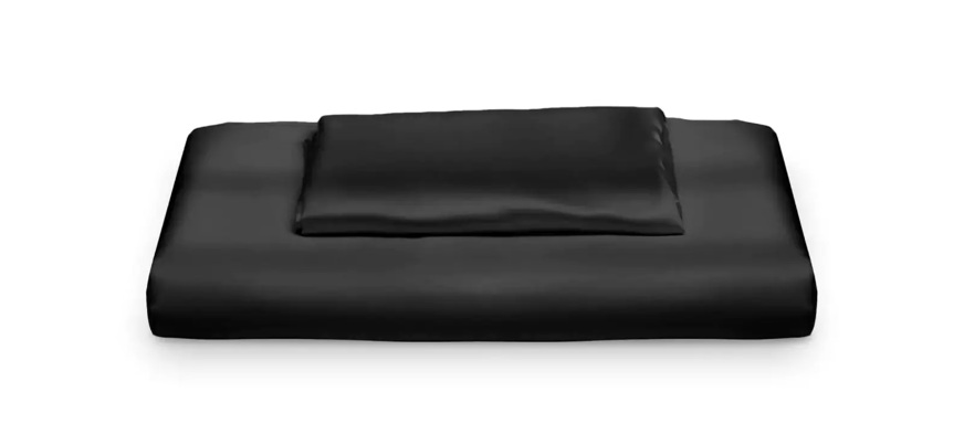 mayfairsilk charcoal black silk bedding